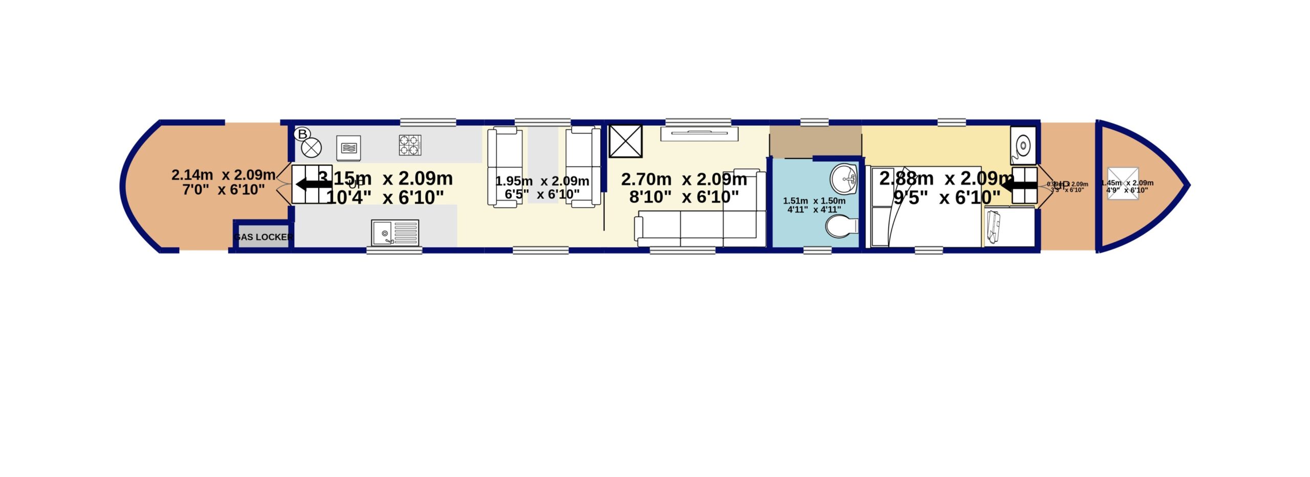 floorplan for Golden Princess